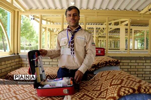 اولین روز از اردوی استانی پیشتازان