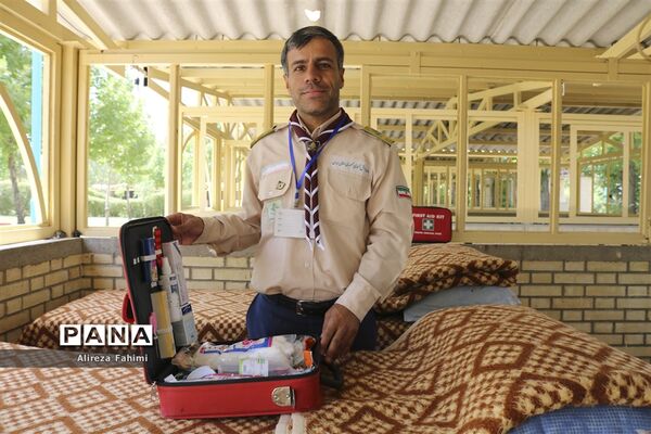 اولین روز از اردوی استانی پیشتازان