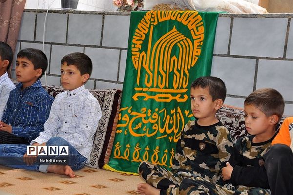 مرکزنگهداری کودکان بی سرپرست و  بد سرپرست  شهرستان درمیان میزبان خادمان امام رضا(ع )