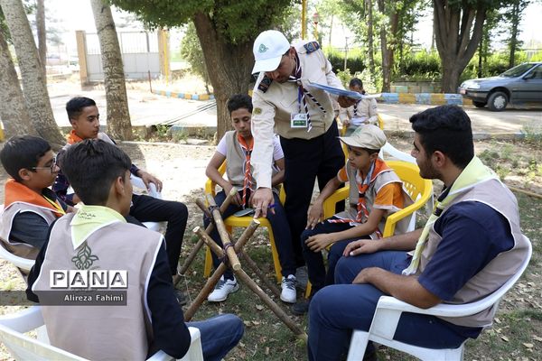اولین روز اردوی استانی پیشتازان