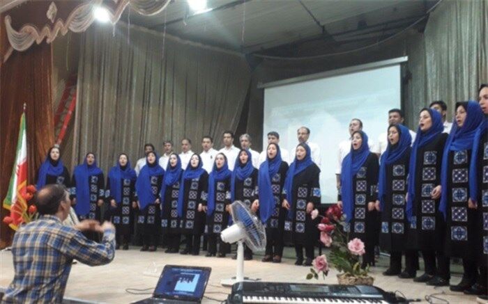برگزاری جلسه آماده سازی گروه کرال فرهنگیان ورامین