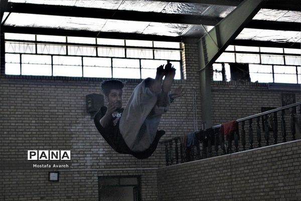 برگزاری مسابقات استانی پارکور در شهرستان بیرجند