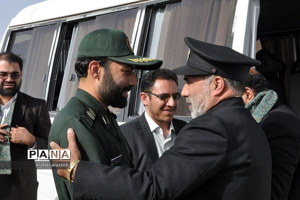 دیدار خادمان رضوی با امام جمعه شهرستان نهبندان