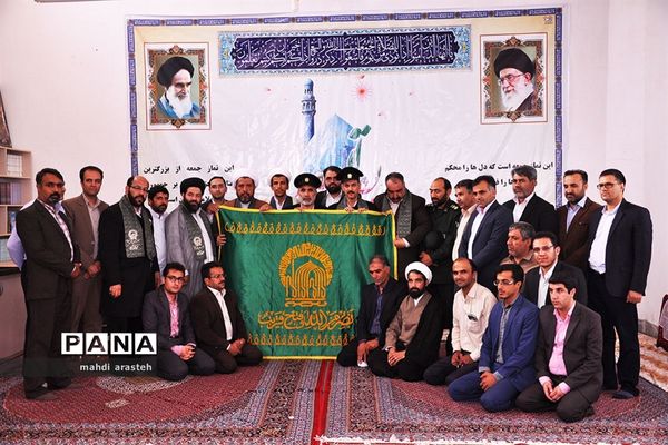 دیدار خادمان رضوی با امام جمعه شهرستان نهبندان