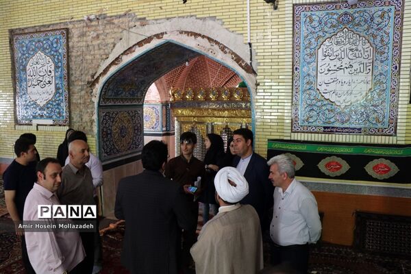 بازدید خبرنگاران از امامزادگان و بقاع متبرکه آذربایجان غربی