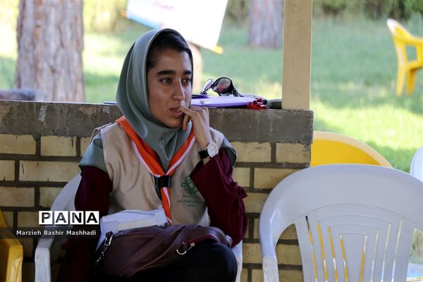 نخستین روز از اردوی استانی دختران پیشتاز فارس