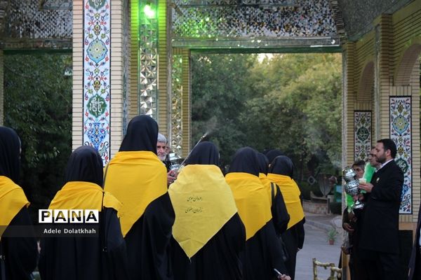 سیزدهمین دوره اردوی زیارتی دانش آموزان دختر زیارت اولی