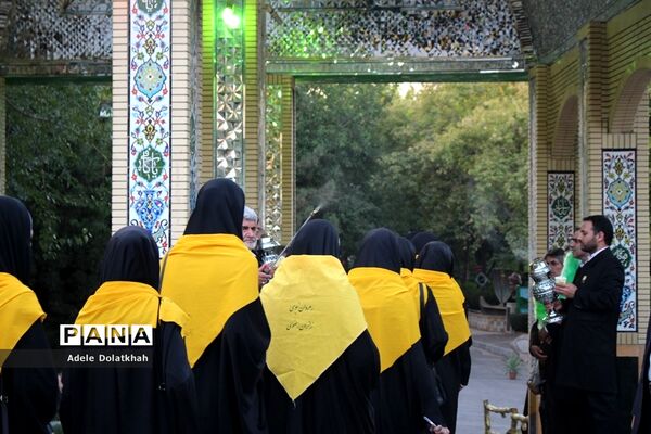 سیزدهمین دوره اردوی زیارتی دانش آموزان دختر زیارت اولی