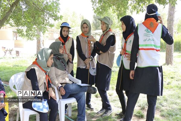 گرمای تابستان و شور و هیجان اردو