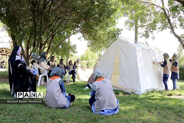 گرمای تابستان و شور و هیجان اردو