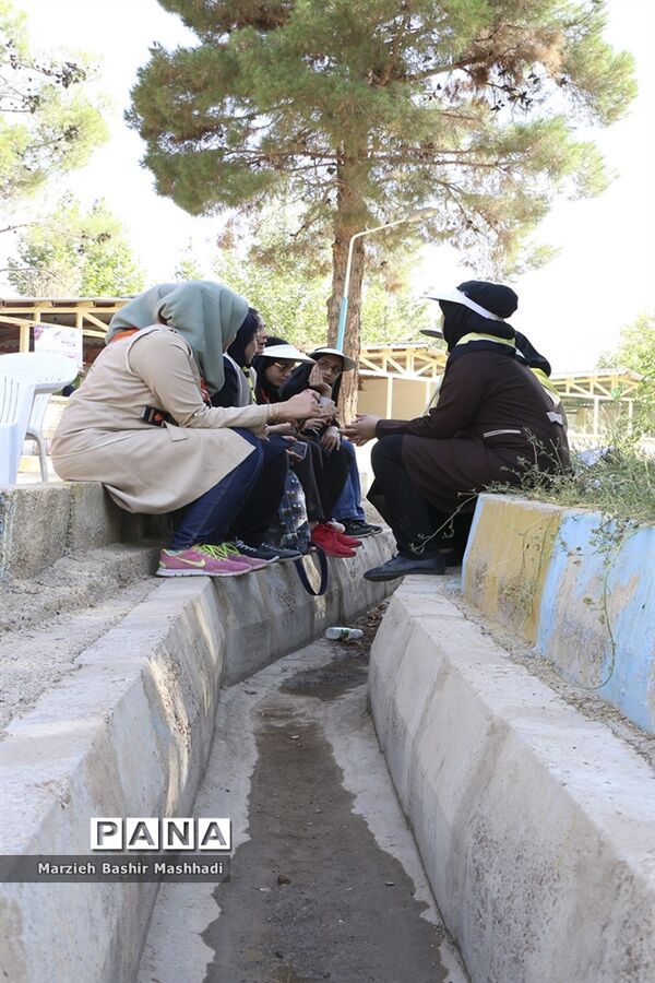 گرمای تابستان و شور و هیجان اردو