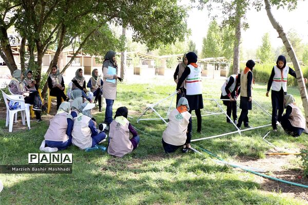 گرمای تابستان و شور و هیجان اردو