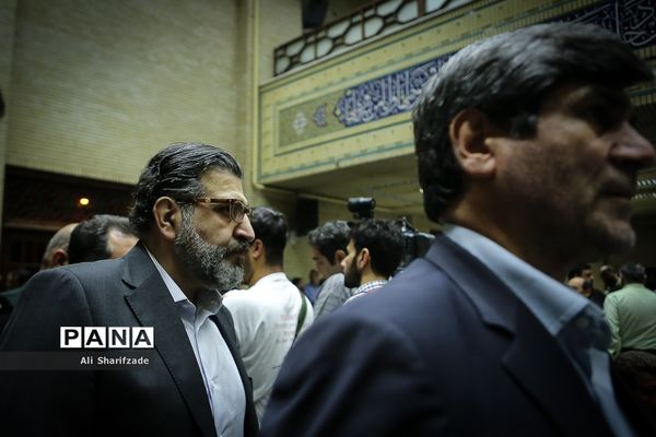 مراسم ختم پدر «وحید حقانیان»