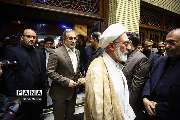 مراسم ختم پدر «وحید حقانیان»