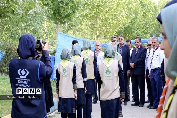 بازدید مسئولان اداره کل آموزش و پرورش کل فارس از اردو دختران پیشتاز
