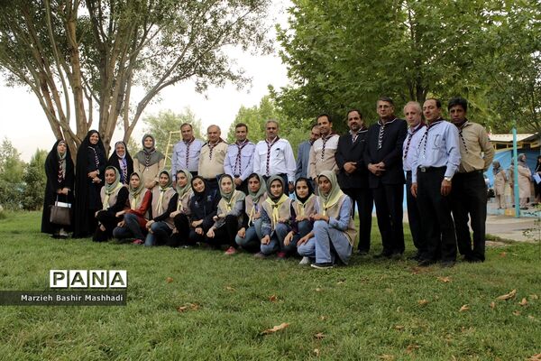 بازدید مسئولان اداره کل آموزش و پرورش کل فارس از اردو دختران پیشتاز
