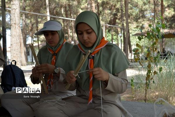 پیش اردو ملی  دختران پیشتاز شهرستان های استان تهران