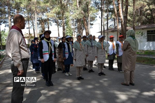 پیش اردو ملی  دختران پیشتاز شهرستان های استان تهران