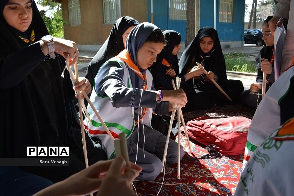 پیش اردو ملی  دختران پیشتاز شهرستان های استان تهران