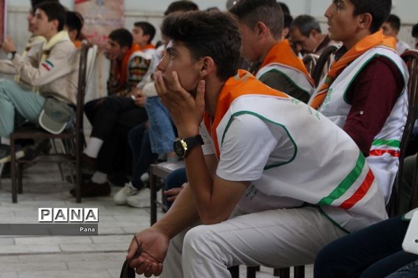 اردوی آموزشی توجیهی تیم‌های منتخب پیشتازان پسر آذربایجان شرقی