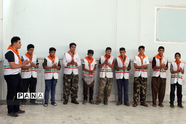 اردوی آموزشی توجیهی تیم‌های منتخب پیشتازان پسر آذربایجان شرقی