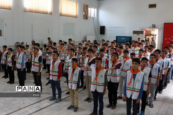 اردوی آموزشی توجیهی تیم‌های منتخب پیشتازان پسر آذربایجان شرقی