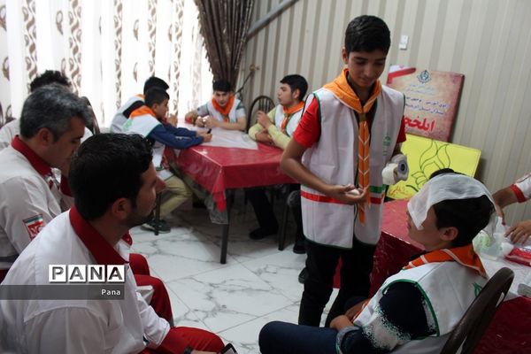 اردوی آموزشی توجیهی تیم‌های منتخب پیشتازان پسر آذربایجان شرقی