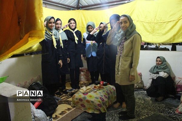 اردوی مهارتی رقابتی پیشتازان دختر سازمان دانش آموزی استان سمنان -۲
