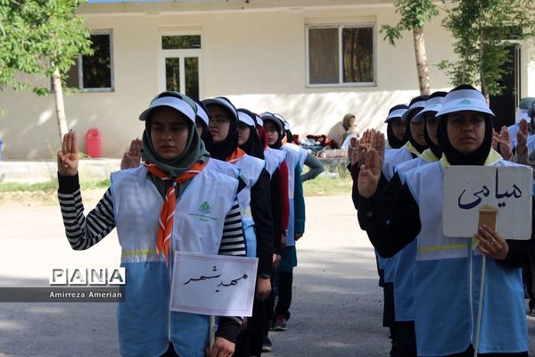 اردوی مهارتی رقابتی پیشتازان دختر سازمان دانش آموزی استان سمنان -۲