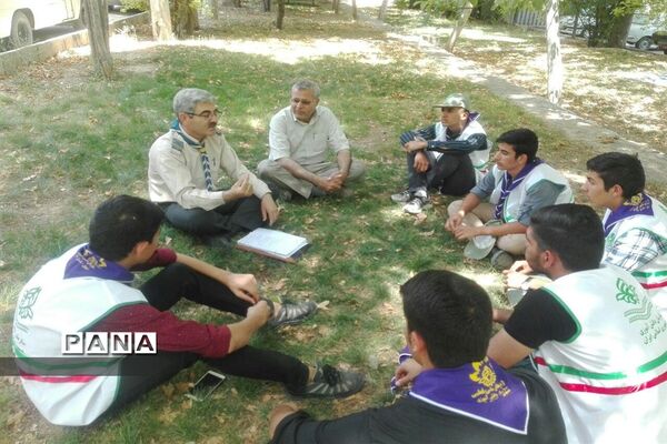 اردوی آمادگی اعضای پیشتاز(پسران) در اردوگاه شهید باهنر کرمانشاه