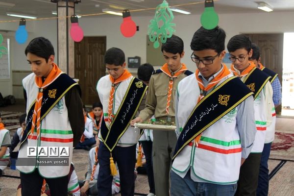 پیش اروی پیشتازان پسر قم در اردگاه ملا صدرا کهک برگزار شد