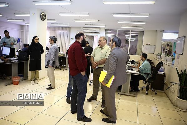 بازدید جمعی از مدیران رسانه‌ها از خبرگزاری پانا