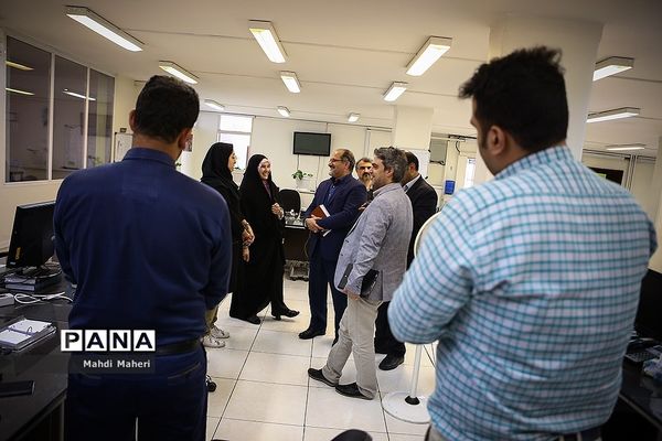 بازدید جمعی از مدیران رسانه‌ها از خبرگزاری پانا