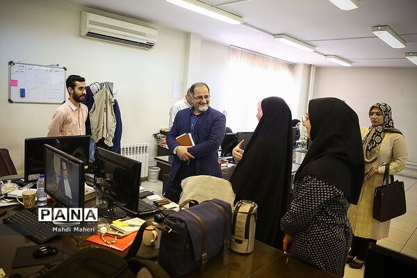 بازدید جمعی از مدیران رسانه‌ها از خبرگزاری پانا