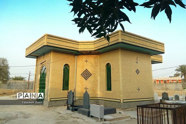 توقف بازسازی بقعه امام زاده نورالدین لامِرد فارس