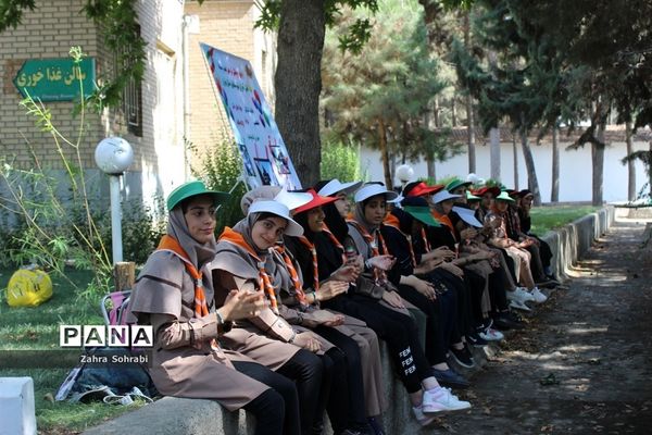 اردوی امید و نشاط دانش‌آموزان اسلامشهر در اردوگاه شهید‌منتظری شهریار