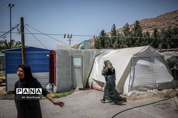 نجات‌یافته‌گان زلزله کرمانشاه