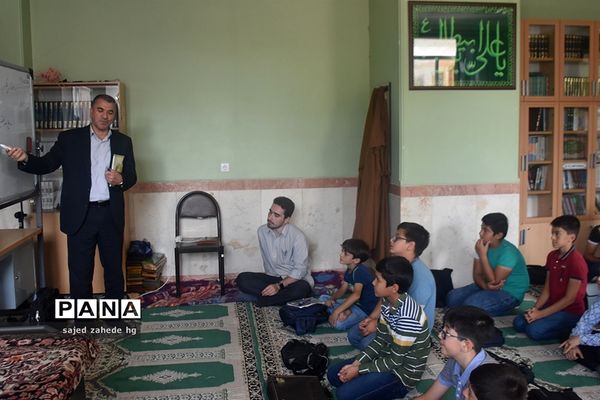 بازدید معاون آموزش و پرورش آذربایجان شرقی از پایگاه تابستانی مدرسه صدرا تبریز