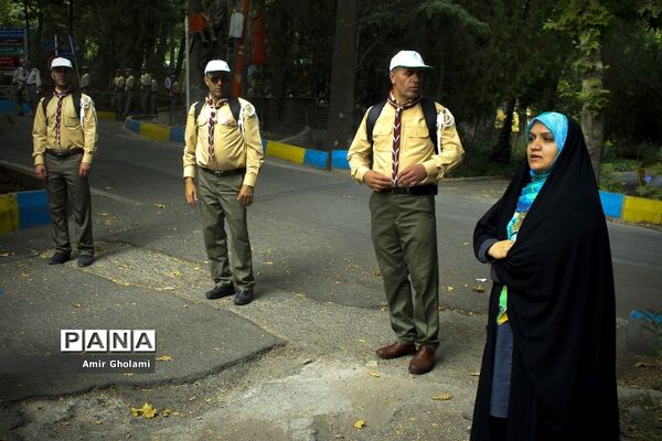 حضور دانش آموزان شهرستانهای استان تهران در اردوی ملی پیشتازان