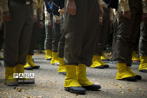 حضور دانش آموزان شهرستانهای استان تهران در اردوی ملی پیشتازان