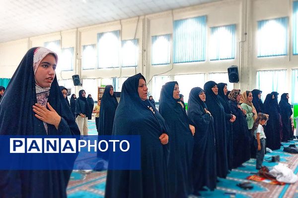 مراسم اولین سالگرد شهدای خدمت در شهرستان باشت