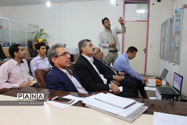ویدئو  کنفرانس جلسه ساماندهی نیروی انسانی اداره کل آموزش و پرورش استان بوشهر