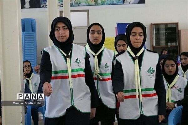 افتتاحیه پیش اردوی استانی پیشتازان دختر خراسان جنوبی