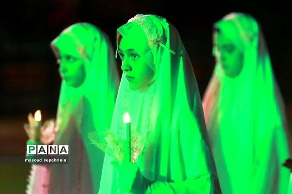 مراسم افتتاحیه سی و پنجمین دوره  مسابقات ورزشی دانش آموزان پسر سراسر کشور