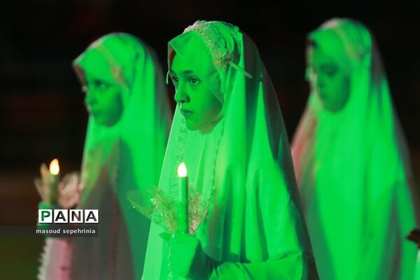 مراسم افتتاحیه سی و پنجمین دوره  مسابقات ورزشی دانش آموزان پسر سراسر کشور