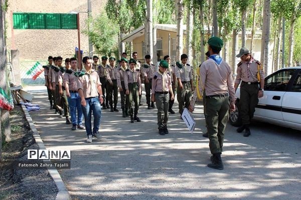 پذیرش پسران پیشتاز در اردوی مهارتی رقابتی سازمان دانش آموزی استان سمنان