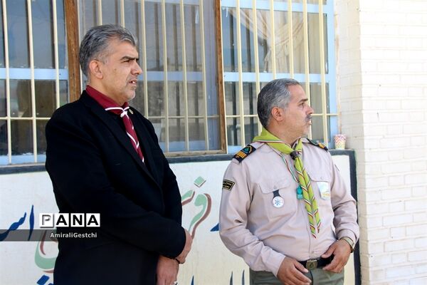 بازدید رئیس سازمان دانش آموزی استان خراسان جنوبی از کمپین اردو انتخابی  پیشتازان پسر  برای اردوملی 97