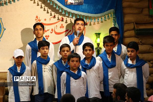 شب ولادت غریب الغربا ، علی بن موسی الرضا (ع) در هیئت انصار الامام رزمندگان کرج