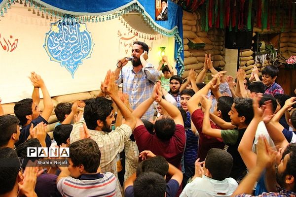 شب ولادت غریب الغربا ، علی بن موسی الرضا (ع) در هیئت انصار الامام رزمندگان کرج