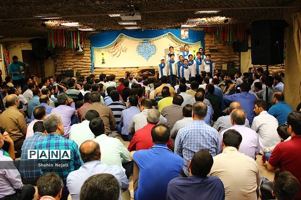 شب ولادت غریب الغربا ، علی بن موسی الرضا (ع) در هیئت انصار الامام رزمندگان کرج